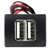 Зарядное устройство USB 2 слота для Лада Приора, Гранта, Гранта FL, Калина 2