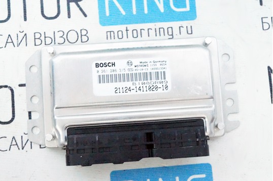 Контроллер ЭБУ BOSCH 21124-1411020-10 (VS 7.9.7) Евро-3 под двигатель 1.6л для 16-клапанных ВАЗ 2110, 2112