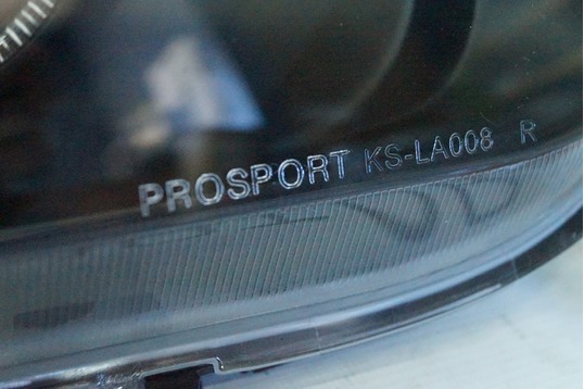 Фары PROSPORT RS-01697 для ВАЗ 2113-15 с «ангельскими глазками», чёрный корпус