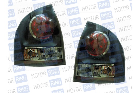 Задние фонари ProSport RS-03259 для Лада Калина (седан), черный корпус_1