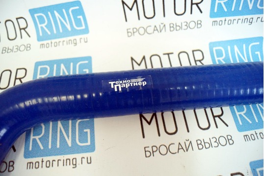 Патрубки радиатора силиконовые синие для карбюраторных ВАЗ 2108-21099