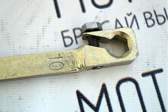 Ключ прокачки тормозной системы 10х13, 2 болта «Автом-2» 112213