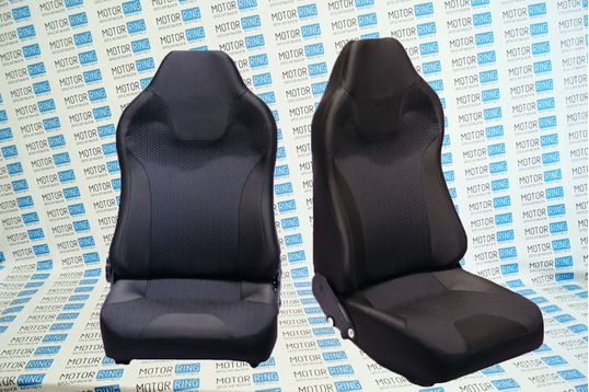 Комплект анатомических сидений VS Карбон для Лада Приора_1