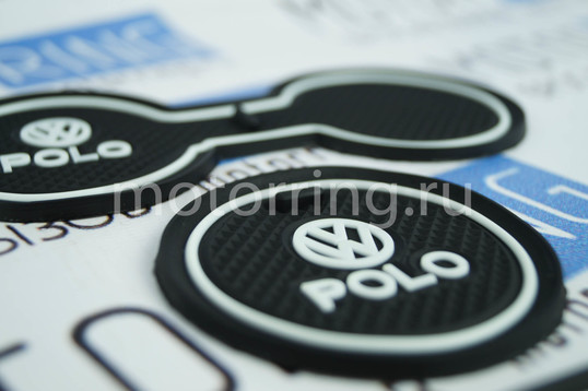 Комплект ковриков панели приборов и консоли POLO с логотипом для Фольксваген Поло