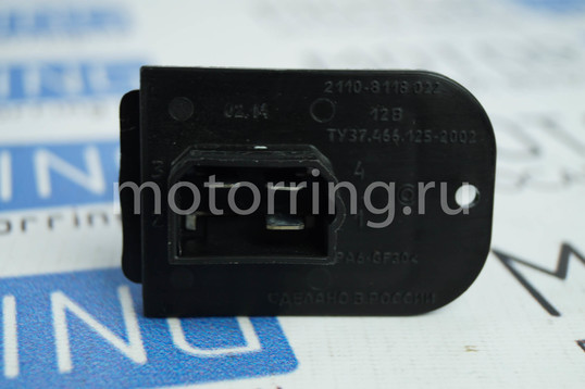 Резистор вентилятора отопителя СОАТЭ добавочный для ВАЗ 2110-2112, 2113-2115, Шевроле Нива без кондиционера