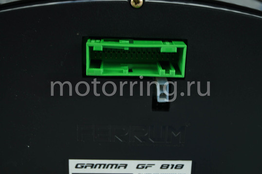 Электронная комбинация приборов Gamma GF 818 Black для Лада Приора, Калина, ВАЗ 2110-2112