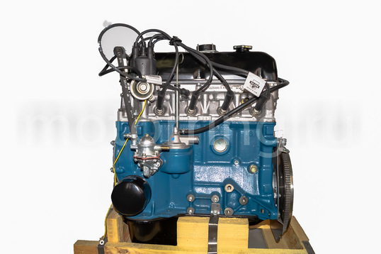 Двигатель ВАЗ 2106 в сборе с впускным и выпускным коллектором для карбюраторных ВАЗ 2106, 2107, Лада 4х4 (Нива)_1