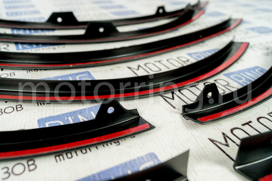 Защитные накладки на колесные арки узкие АртФорм для Рено Дастер 2010-2015 г.в.