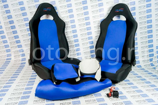 Комплект анатомических сидений VS Форсаж для ВАЗ 2110-2112_1