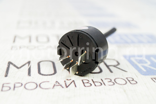 Переключатель вентилятора отопителя с установочным комплектом РемКом для ВАЗ 2108-21099, 2113-2115