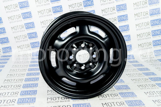 Штампованный диск колеса 5JХ13Н2 с черным покрытием для ВАЗ 2108-21099, 2110-2112, 2113-2115, Калина, Гранта_1