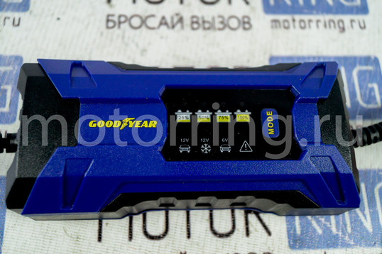 Зарядное для АКБ Goodyear CH-2A для аккумуляторов емкостью 3-60 АЧ (6V/12V)