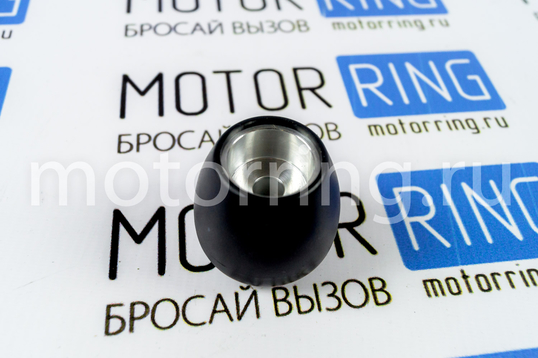 Ручка КПП Sal-Man черный пластик с хром кольцом для Лада Калина 2004-2013 г.в.