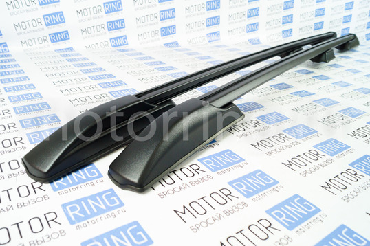 Рейлинги черный полимер АПС для Toyota Prado 150 с 2009 г.в._1