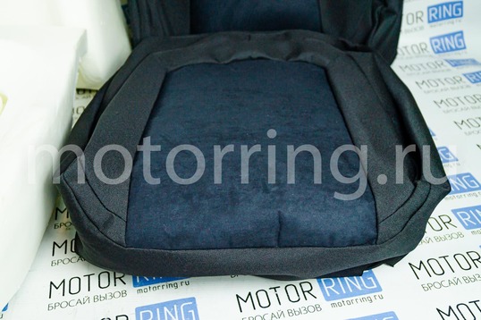 Комплект для сборки сидений Recaro ткань с алькантарой для ВАЗ 2108-21099, 2113-2115, 5-дверная Нива 2131