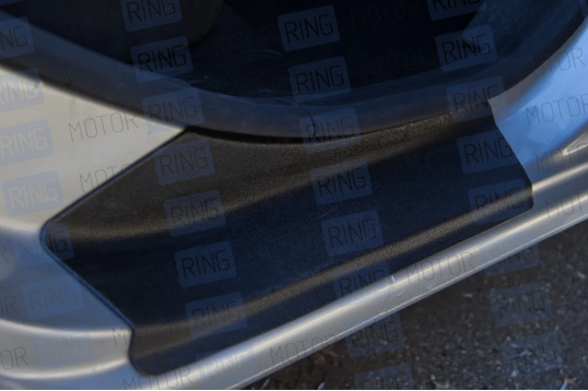 Накладки на порожки АртФорм в проем дверей для Renault Logan 2 с 2014 г.в._1