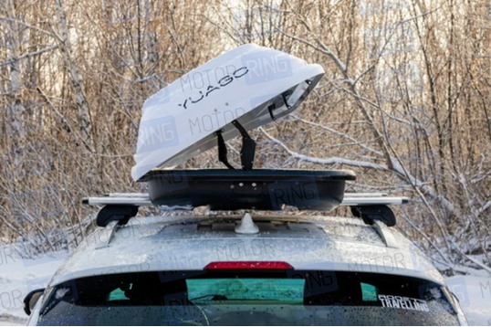 Спортивный автобокс YUAGO Cosmo 210 тиснение EuroLock 485 литров