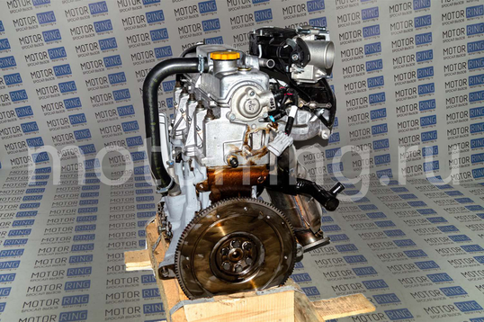 Двигатель ВАЗ 11183 в сборе с впускным и выпускным коллектором для Лада Калина с Е-Газ_1