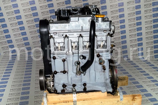 Двигатель ВАЗ 11183 в сборе с впускным и выпускным коллектором для Лада Калина
