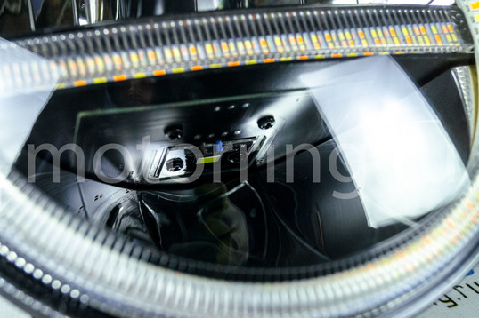 Светодиодные фары TheBestPartner 7 дюймов черные с линиями и LED кольцом повторителя поворотника и ДХО для ВАЗ 2101, 2102, Лада 4х4, Нива Легенд