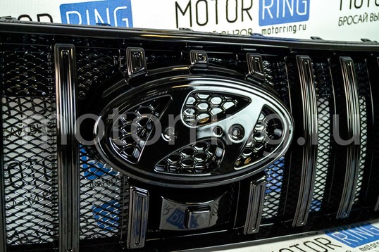 Решетка радиатора Creta Style черная для Hyundai Creta 