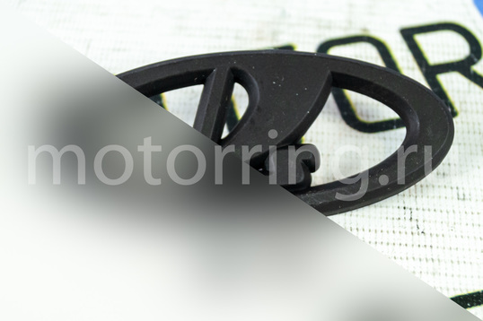 Шильдик черный бархат на решетку радиатора ВАЗ 2110-2112, 2113-2115_1