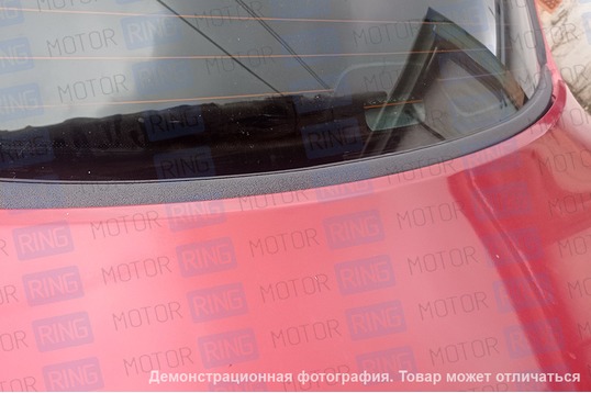 Накладка (жабо) в проем заднего стекла (без скотча) АртФорм для Лада Гранта, Гранта FL седан