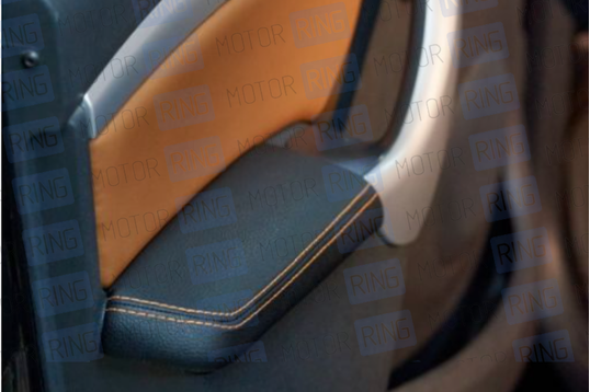 Комплект передних подлокотников ЯрПласт Premium с цветной строчкой на двери для Лада Ларгус Кросс_1