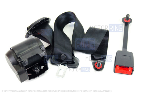 Комплект передних ремней безопасности комплектации L, LE, LC для Шевроле Нива