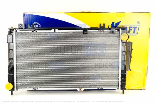 Радиатор охлаждения двигателя KRAFT для Лада Гранта, Калина 2