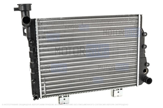 Радиатор охлаждения алюминиевый ДААЗ для ВАЗ 2104, 2105, 2107_1