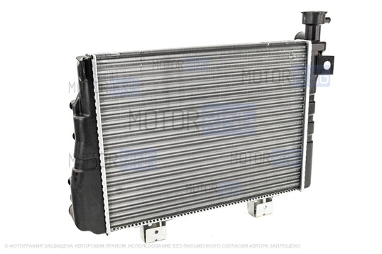 Радиатор охлаждения алюминиевый ДААЗ для ВАЗ 2104, 2105, 2107