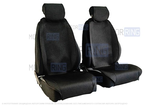 Универсальные защитные накидки передних сидений из ткани Ультра_1