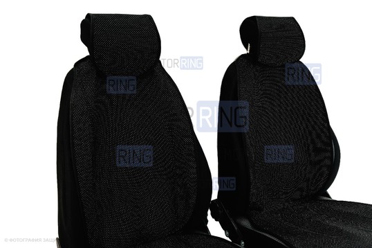 Универсальные защитные накидки передних сидений из ткани Искринка