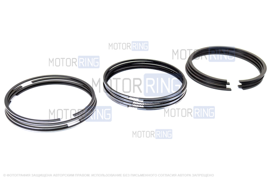 Поршневые кольца СТК 80,0 мм для ВАЗ 2101-2107, Лада 4х4 (Нива 2121) с двигателями ВАЗ 21011, 2105, 2106, 21067_1