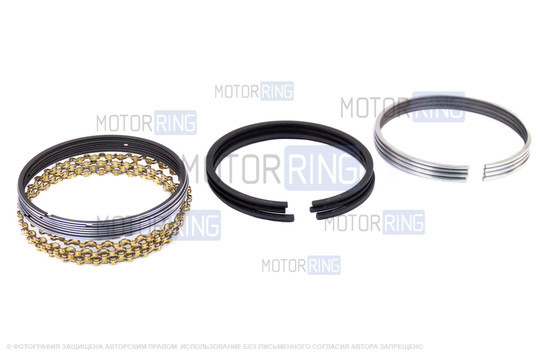 Поршневые кольца Herzog 79мм для ВАЗ 2101-2107_1