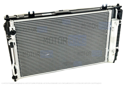 Оригинальный радиатор охлаждения в сборе под роботизированную КПП нового образца (Тип KDAC) для Лада Калина 2, Гранта, Датсун