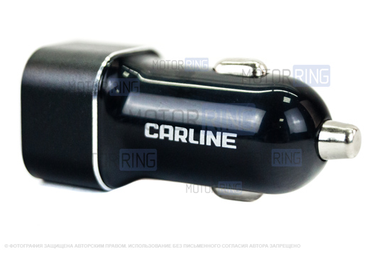 USB адаптер на 2 слота от прикуривателя автомобиля CARLINE