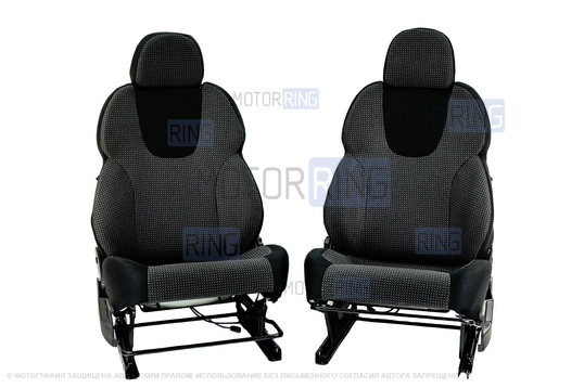 Комплект анатомических сидений VS Альфа Самара для ВАЗ 2108-21099, 2113-2115_1
