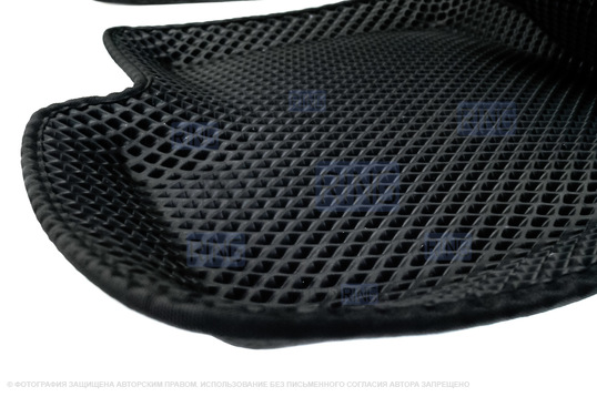 Формованные коврики EVA 3D Boratex оригинал в салон для Лада Ларгус, Рено Логан 2004-2013 г.в.