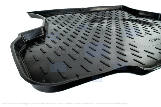 Полимерный коврик багажника Атолл-Групп для ВАЗ 21099, 2115