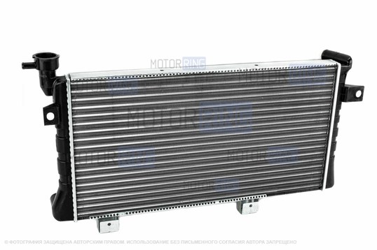 Радиатор охлаждения двигателя Avtostandart 21214 для Лада 4х4, Нива Легенд_1