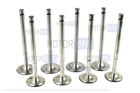 Комплект клапанов Prima Bi-Metal для 8-клапанных ВАЗ 2108-21099, 2110-2112, 2113-2115, Лада Приора, Калина, Калина 2, Гранта_1
