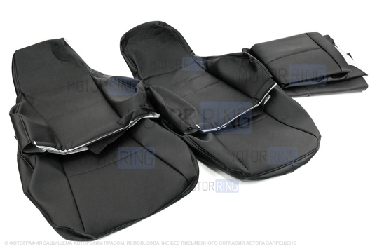 Обивка сидений (не чехлы) экокожа гладкая для ВАЗ 2107