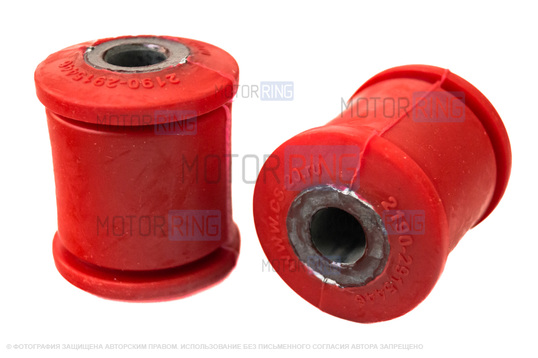 Комплект сайлентблоков и втулок красный полиуретан CS20 Drive для ВАЗ 2110-2112