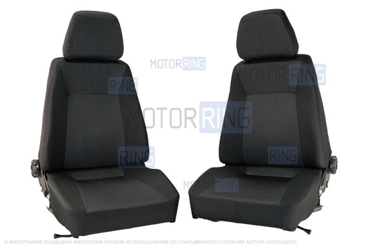 Комплект оригинальных передних сидений с салазками для ВАЗ 2110-2112_1