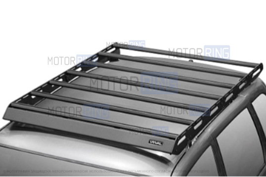 Алюминиевый багажник RIVAL на крышу для Шевроле Нива, Лада Нива Тревел_1