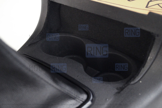 Тоннель пола с подстаканниками, кожухом КПП и кнопками управления подогревом сидений в стиле Весты для ВАЗ 2110-2112