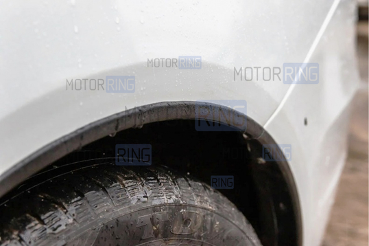 Защитные накладки колесных арок ТюнАвто для Лада Веста седан, Веста SW с 2016 г.в.