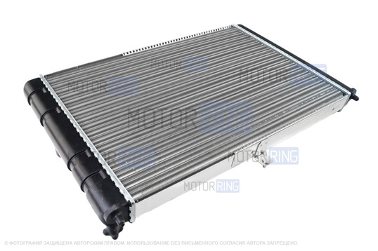 Оригинальный алюминиевый радиатор охлаждения двигателя для инжекторных ВАЗ 2108-21099, 2113-2115_1